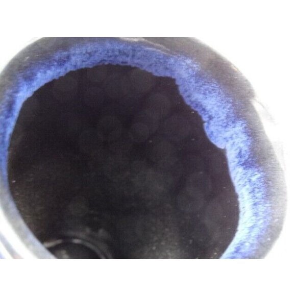 Georgia Renaissance Festival 2011 Stein Blue Drip Grey Fox Pottery Cup Mug - Picture 8 of 10